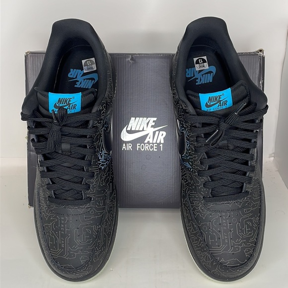 🔥🔥🔥 Nike Air Force 1 'Space Jam Computer Chip' Sneakers DH5354 001 Mens 13🔥 - Picture 2 of 9